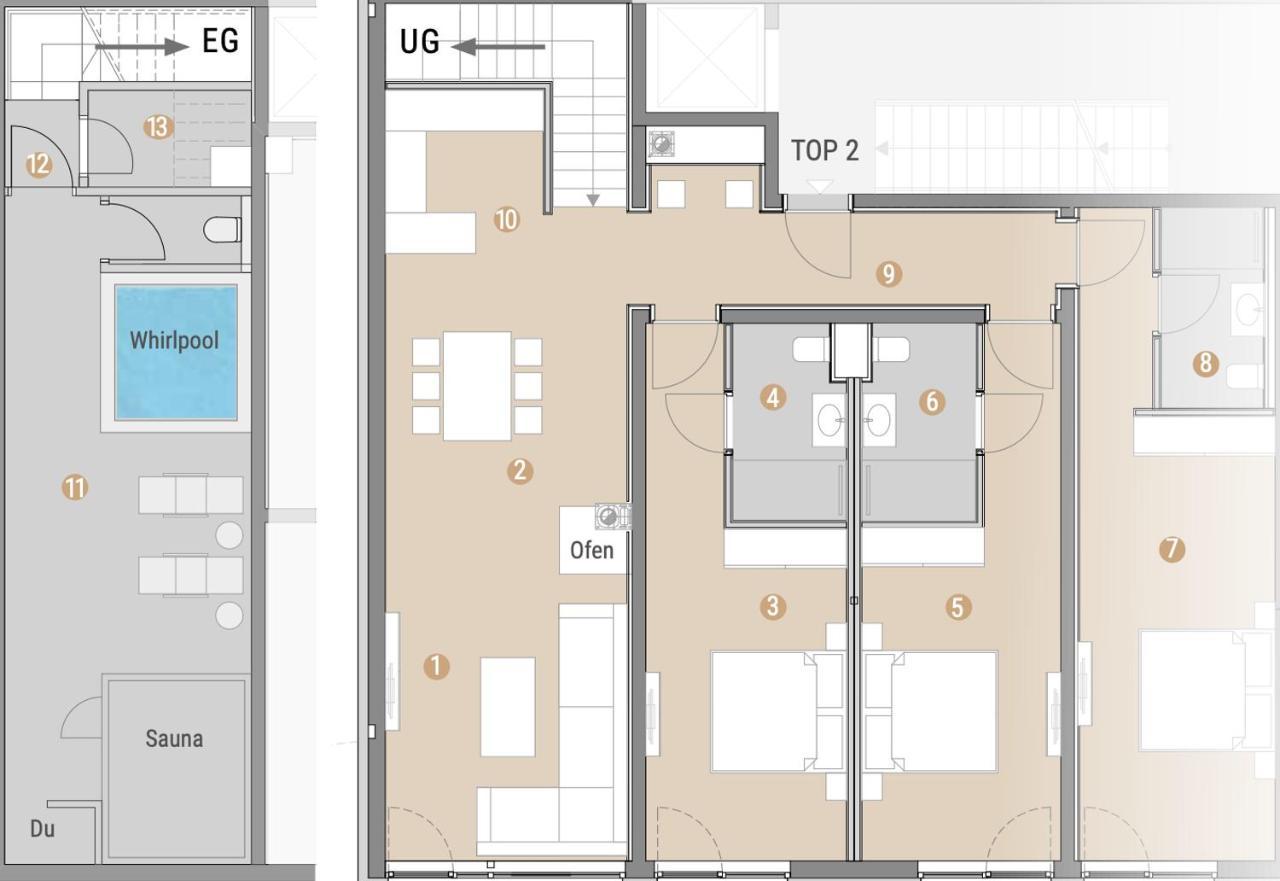 Haus Freunden Apartment Sankt Anton am Arlberg Bagian luar foto
